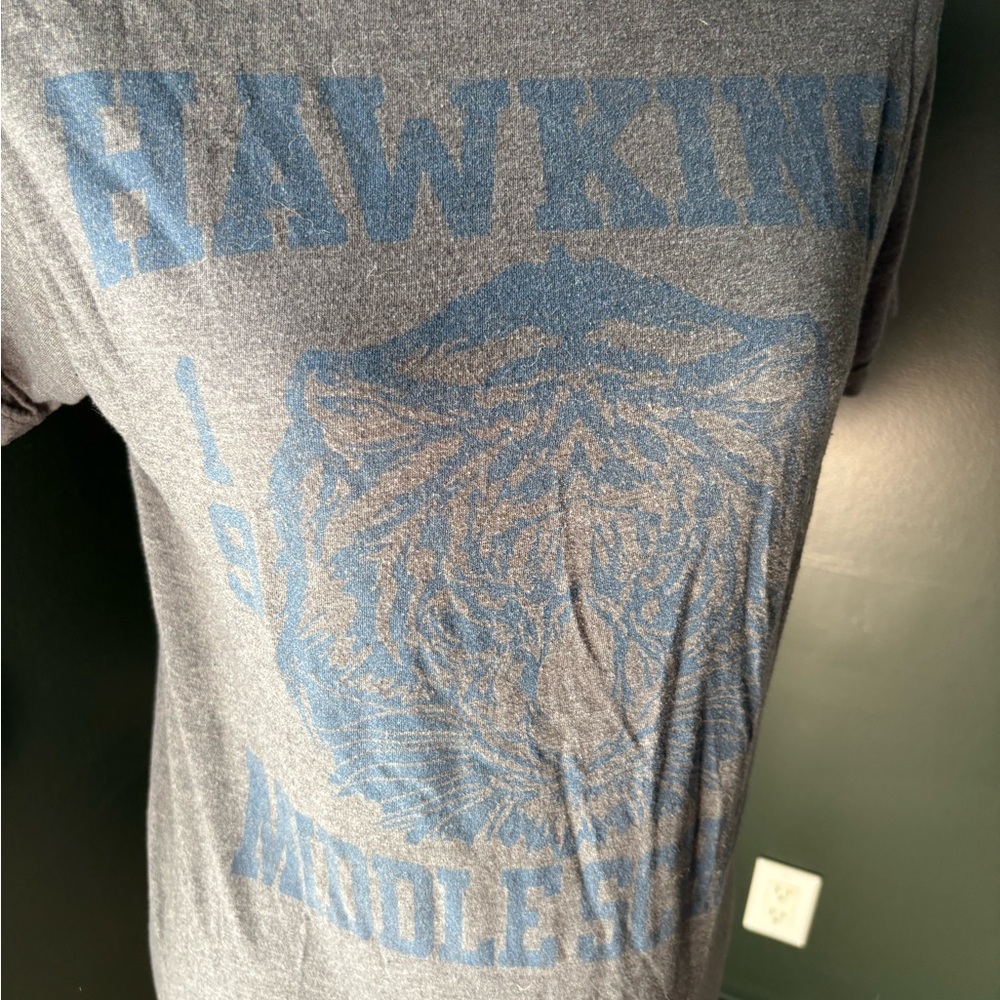 Stranger Things Hawkins Highschool Tiger graphic tee Purchased
